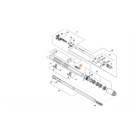 STIHL  Tabliczka ostrzegawcza 4859 967 7209